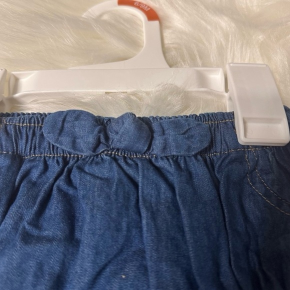 2Pcs Cat & Jack Denim Skirt & Baby Bloomer Size 6/9 Months NWT - Picture 8 of 9